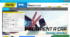 Desktop Screenshot of proarentacar.com